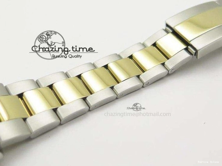 0128 ModernLook Daytona 116523 SS YG White Dial On SS YG Bracelet A7750 JF 4028